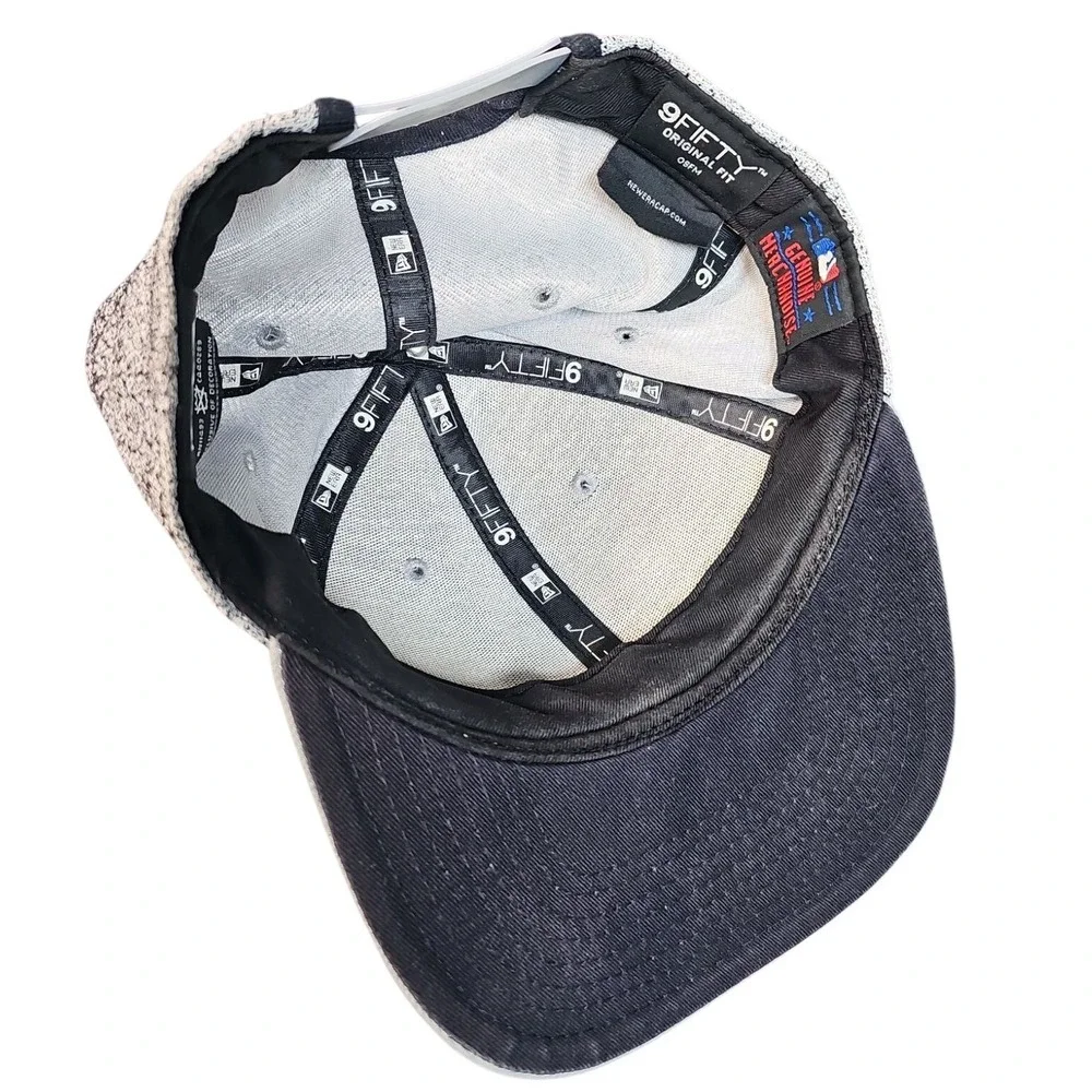 New Era NY Yankees 9FIFTY Fitted‎ Hat Baseball Cap Heather Gray OSFA